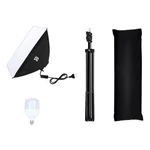 Kép 3/4 - Puluz PU5070EU Stúdió készlet, softbox 50x70cm, állvány, LED izzó 1 db