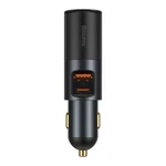 Kép 2/10 - Baseus Share Together Gyors autós töltő szivargyújtó aljzattal, 2x USB, 120 W (szürke)