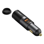 Kép 4/10 - Baseus Share Together Gyors autós töltő szivargyújtó aljzattal, 2x USB, 120 W (szürke)
