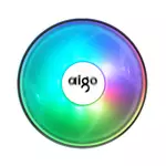 Kép 2/7 - Aktív hűtés a processzorhoz Aigo Lair LED (hűtőborda + ventilátor 125x125)