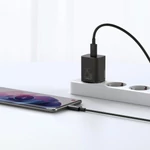 Kép 11/13 - Baseus Super Si 1C 25W gyorstöltő adapter 1 m-es USB-C-USB-C kábellel (fekete)