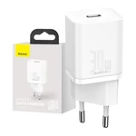 Kép 9/9 - Baseus Super Si gyorstöltő 1C 30W (fehér)