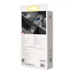 Kép 9/9 - Baseus Share Together autós töltő hosszabbítóval, 3x USB, USB-C, 120W (szürke)
