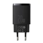 Kép 6/16 - Baseus kompakt gyorstöltő, USB, USB-C, 20 W (fekete)