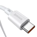 Kép 2/12 - Baseus Superior Series USB-C-USB-C kábel, 100 W, 1 m (fehér)