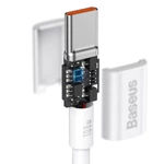 Kép 6/12 - Baseus Superior Series USB-C-USB-C kábel, 100 W, 1 m (fehér)
