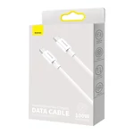 Kép 10/12 - Baseus Superior Series USB-C-USB-C kábel, 100 W, 1 m (fehér)