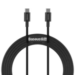 Kép 6/9 - Baseus Superior sorozatú USB-C-USB-C kábel, 100 W, 2 m (fekete)