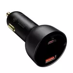 Kép 4/10 - Baseus Superme USB autós töltő, USB-C, 100W + USB-C kábel (fekete)