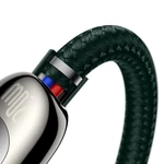 Kép 5/11 - Baseus USB-C-Lightning kijelzőkábel, PD, 20 W, 2 m (zöld)
