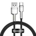 Kép 2/7 - Baseus Cafule USB-USB-C kábel, 66 W, 1 m (fekete)