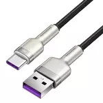 Kép 3/7 - Baseus Cafule USB-USB-C kábel, 66 W, 1 m (fekete)