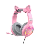 Kép 1/5 - Havit GAMENOTE H2233d RGB gaming fejhallgató (rózsaszín)