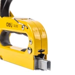 Kép 2/8 - Deli Tools EDL1313 kézi tűzőgép (sárga)