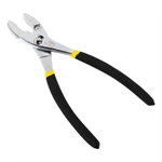 Kép 3/5 - Deli Tools EDL25510 'slip-joint' fogó 10" (fekete / sárga)
