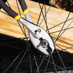Kép 5/5 - Deli Tools EDL25510 'slip-joint' fogó 10" (fekete / sárga)