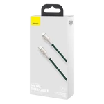 Kép 6/8 - Baseus Cafule USB-C-Lightning kábel, PD, 20 W, 1 m (zöld)