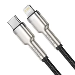 Kép 3/8 - Baseus Cafule USB-C-Lightning kábel, PD, 20 W, 0,25 m (fekete)