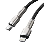Kép 4/8 - Baseus Cafule USB-C-Lightning kábel, PD, 20 W, 0,25 m (fekete)