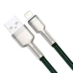 Kép 4/7 - Baseus Cafule USB-Lightning kábel, 2,4A, 2m (zöld)