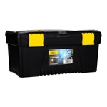 Kép 2/6 - Deli Tools szerszámosláda EDL432417, 15'' (sárga)