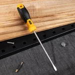 Kép 3/3 - Deli Tools EDL6251501 laposfejű csavarhúzó 5x150mm(fekete)