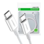 Kép 2/2 - UGREEN US264 USB-C-USB-C kábel, 60W, 1,5 m (fehér)