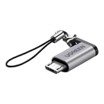 Kép 2/5 - UGREEN US133 OTG - micro USB adapter (szürke)