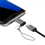 Kép 3/5 - UGREEN US133 OTG - micro USB adapter (szürke)