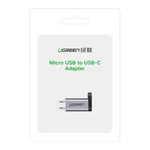 Kép 4/5 - UGREEN US133 OTG - micro USB adapter (szürke)