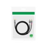 Kép 4/4 - UGREEN CM451 USB-C és 2x RCA (Cinch) kábel, 1,5m (fekete)