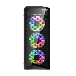 Kép 3/8 - Darkflash Water Square 5 számítógépház (fekete)