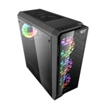 Kép 4/8 - Darkflash Water Square 5 számítógépház (fekete)