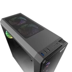 Kép 5/8 - Darkflash Water Square 5 számítógépház (fekete)