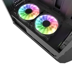 Kép 6/8 - Darkflash Water Square 5 számítógépház (fekete)