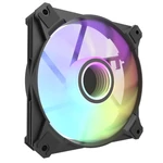 Kép 3/8 - Darkflash INF8 5in1 ARGB számítógépes ventilátor szett, 120x120 (fekete)