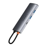 Kép 6/9 - Baseus 7 az 1-ben hub USB-C - 2x USB 3.0 + HDMI + USB-C, PD