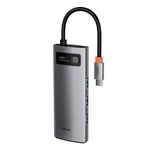 Kép 3/7 - Baseus 5 az 1-ben hub USB-C - 3x USB 3.0 + HDMI + USB-C, PD