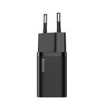 Kép 2/9 - Baseus Super Si gyorstöltő 1C 25W (fekete)