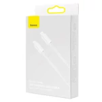 Kép 9/9 - Baseus Dynamic USB-C-USB-C kábel, 100 W, 1 m (fehér)