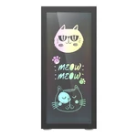 Kép 6/7 - Darkflash DK210 Graffiti számítógépház (fekete)