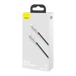 Kép 7/8 - Baseus Cafule USB-C-USB-C kábel, 100 W, 2 m (zöld)