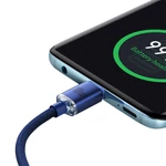 Kép 3/9 - Baseus Crystal Shine USB-C-USB-C kábel, 100W, 2m (kék)