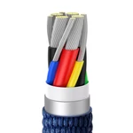 Kép 4/9 - Baseus Crystal Shine USB-C-USB-C kábel, 100W, 2m (kék)