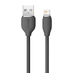 Kép 8/8 - Baseus Jelly USB-Lightning kábel, 2,4A, 1,2m (fekete)