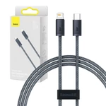 Kép 1/7 - Baseus Dynamic Series USB-C-Lightning kábel, 20W, 1m (szürke)