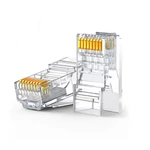 Kép 1/3 - UGREEN NW120 RJ45 dugó, Ethernet, 8P/8C, Cat.6/6e, UTP (100 db)