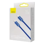 Kép 6/6 - Baseus Crystal Shine USB-C-Lightning kábel, 20W, 1.2m (kék)