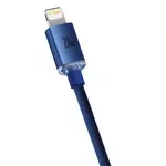 Kép 4/6 - Baseus Crystal USB-C kábel a Lightninghez, 20W, 1.2m (kék)
