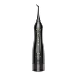 Kép 2/4 - FairyWill FW-5020E + FW-E11 Szónikus fogkefe fejkészlettel és szájzuhannyal (fekete)